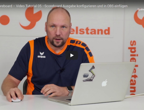 guppyi scoreboard – Video Tutorial 05 –Scoreboard Ausgabe konfigurieren und in OBS einfügen
