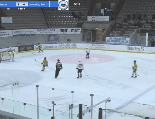 icehockey scoreboard – livestream Storhmar gul – Lørenskog hvit